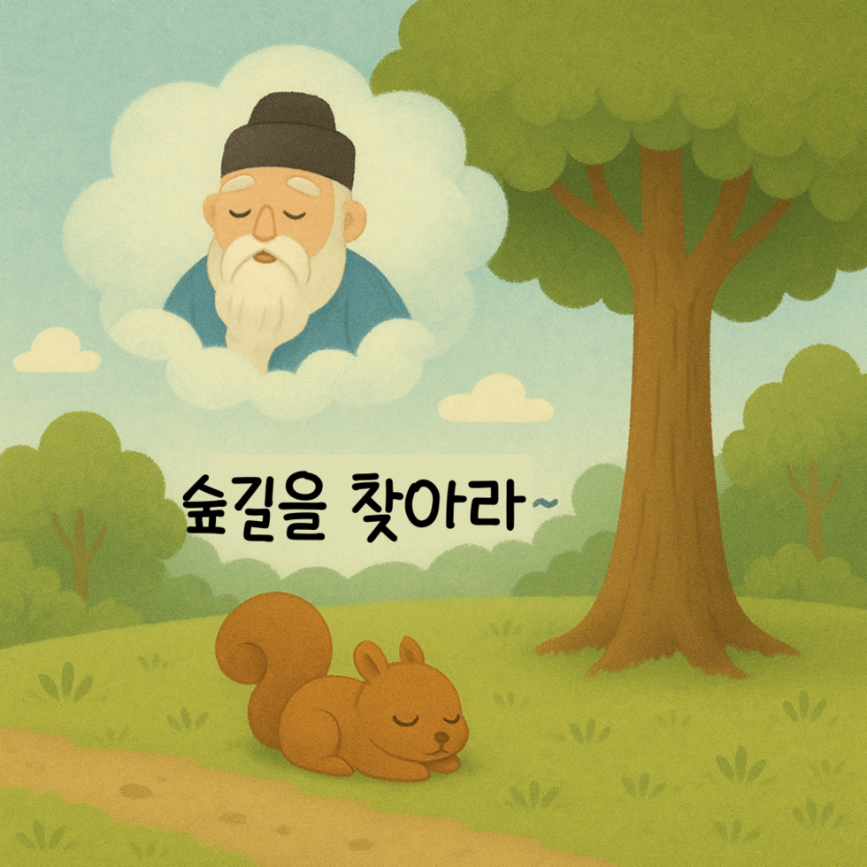 산신령: 숲길을 찾아라~