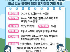 청년 벤치마킹 원정대 웹포스터